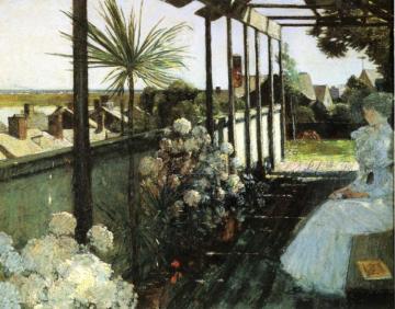 Afternoon In Nantucket Artwork by Frederick Childe Hassam