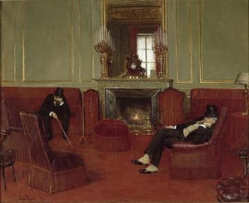 The Club Artwork by Jean Georges Beraud