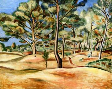 Forest at Lecques Artwork by Andre Derain