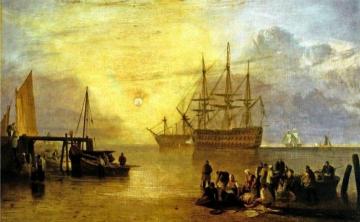 The Sun Rising through Vapour Artwork by Joseph Mallord William Turner