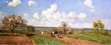 The Four Seasons: Spring Artwork by Camille Pissarro