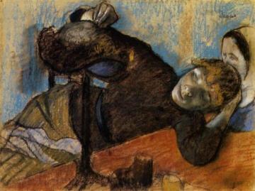 The Milliner Artwork by Edgar Degas
