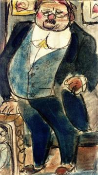 Professor Momine Artwork by Georges Rouault