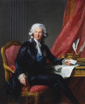 Portrait Of Charles-alexandre De Calonne Artwork by Elisabeth Vigee Le Brun