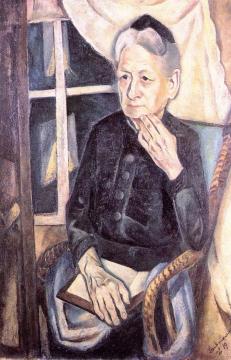 Portrait Of Frau Tube Artwork by Max Beckmann