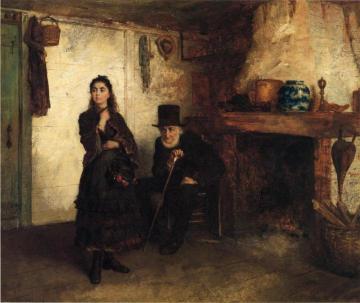 The Reprimand Artwork by Eastman Johnson