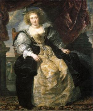 Helena Fourment Artwork by Peter Paul Rubens