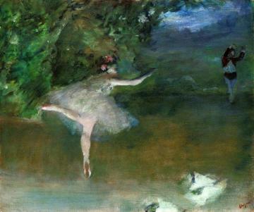 Les Pointes Artwork by Edgar Degas