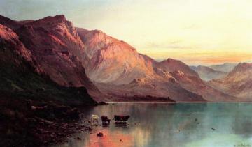 Loch Awe Artwork by Alfred de Breanski, Sr.