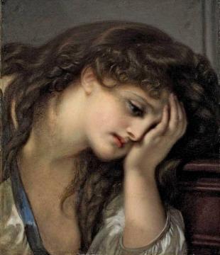 Ennui Artwork by Jean-Baptiste Greuze