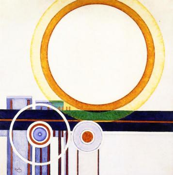 White Disc Artwork by Frantisek Kupka