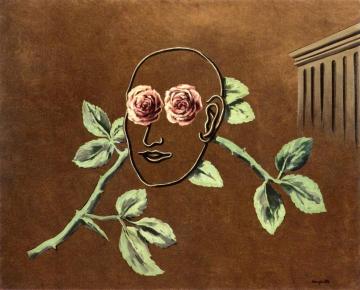 Le Voyage Des Fleurs Artwork by Rene Magritte