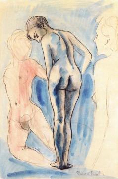 Three Female Nudes Artwork by Francis Picabia