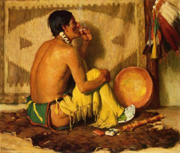 Hunting Son #2 Artwork by Joseph Henry Sharp