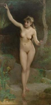 The Bather Artwork by Emile Munier