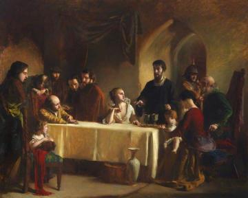 Wishart's Last Exhortation Artwork by Sir William Quiller Orchardson