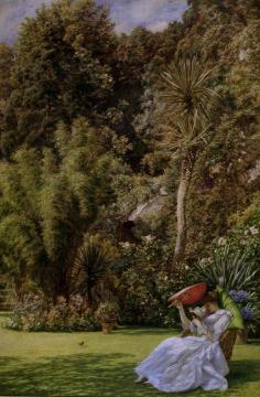 In a Garden Artwork by Sir Edward John Poynter