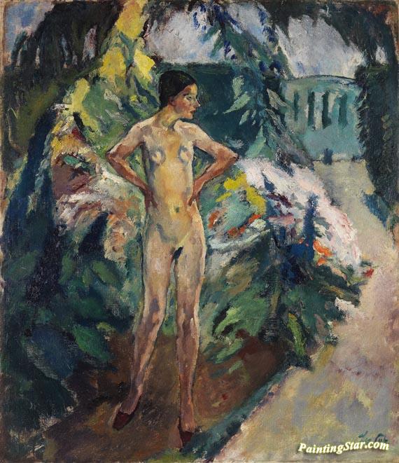 A Gray Day Artwork by Leo Putz