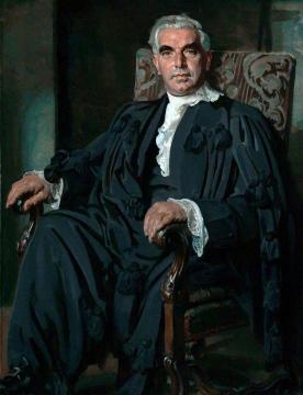 The Right Reverend Andrew Prentice, Moderator Of The Presbyterian Church Of England Artwork by William Charles Penn