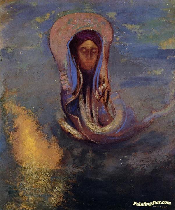 Oannès Artwork by Odilon Redon