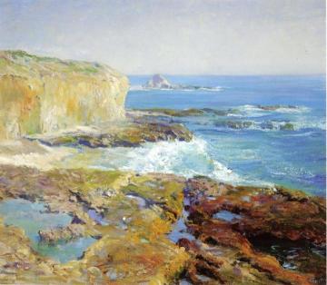 Laguna Rocks, Low Tide Artwork by Guy Orlando Rose