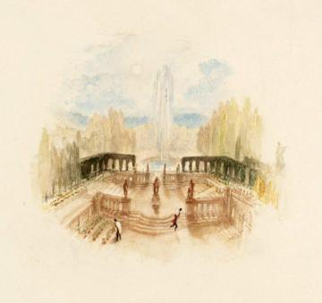 Rogers's 'Poems' - A Garden Artwork by Joseph Mallord William Turner