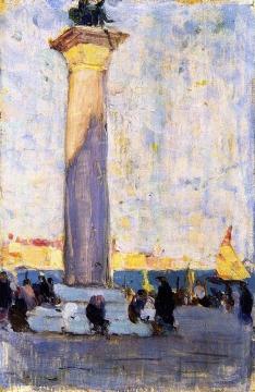 Last Rays, La Piazzetta, Venice Artwork by Clarence Gagnon