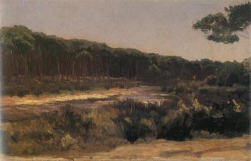 Tuscan Landscape Artwork by Sir Frederick Lord Leighton