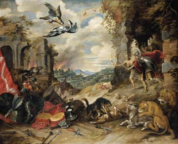 Allegory Of War Artwork by Jan Brueghel the Younger