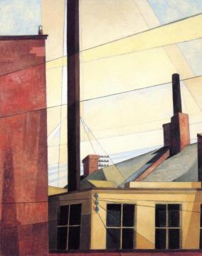 From The Garden Of The Château Artwork by Charles Demuth