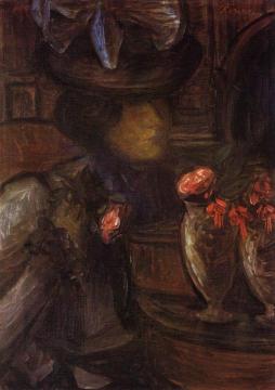 Young Paris female worker Artwork by József Rippl-Rónai