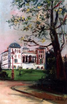 The Palace Of The Bardo Artwork by Maurice Utrillo