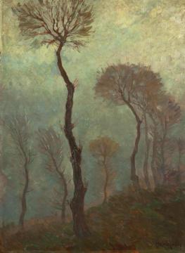 A Study Of Trees Artwork by Otakar Nejedlý