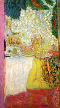 The Open Door Artwork by Pierre Bonnard