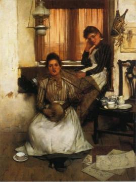 A Pretty Melody Artwork by Eugene-Adolphe Chevalier