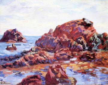 Rocks at Agay Artwork by Armand Guillaumin