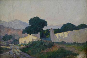 Cagnes Artwork by Georges Emile Lebacq