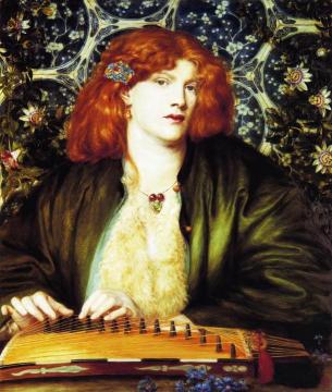 The Blue Bower Artwork by Dante Gabriel Rossetti