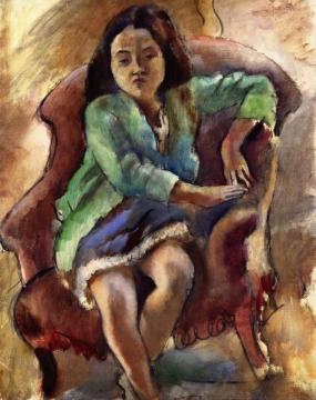 Simone D'alal Artwork by Jules Pascin