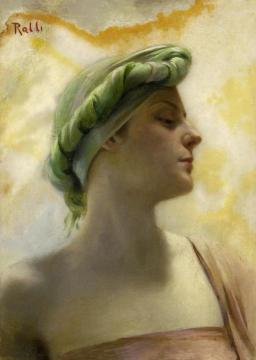 An Oriental Beauty Artwork by Theodoros Ralli