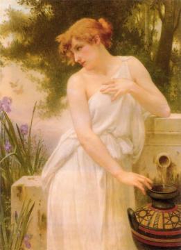 Beauty at the Well Artwork by Guillaume Seignac