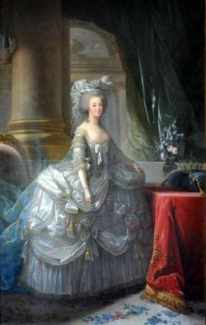 Marie Antoinette Artwork by Elisabeth Vigee Le Brun