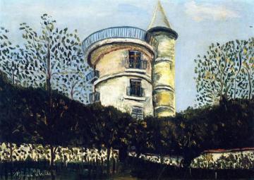 Tower and Turret Artwork by Maurice Utrillo