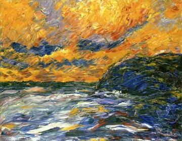 Autumn Sea Xi Artwork by Emil Nolde