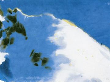 Mountain Landscape Artwork by Emil Nolde