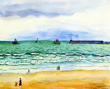 The Sands Of Olonne Artwork by Albert Marquet
