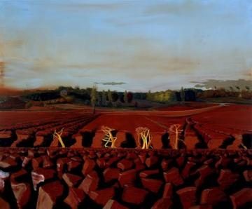 Acker, 2002 Artwork by Neo Rauch