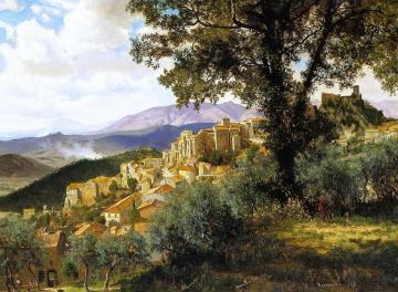Olevano Artwork by Albert Bierstadt