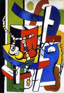 The Red Vase Artwork by Fernand Léger