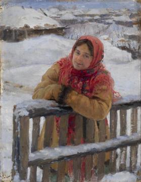 Russian Beauty Artwork by Fedot Sychkov